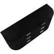 Meridian Furniture Astrid Black Solid Wood And Oak Veneer Dresser