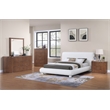 Meridian Furniture Astrid Brown Solid Wood And Oak Veneer Dresser