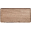 Meridian Furniture Astrid Brown Solid Wood And Oak Veneer Dresser