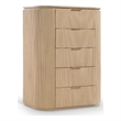 Meridian Furniture Astrid Natural Solid Wood And Oak Veneer Chest