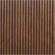 Meridian Furniture Astrid Brown Solid Wood And Oak Veneer Mirror