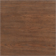 Meridian Furniture Astrid Brown Solid Wood And Oak Veneer Mirror