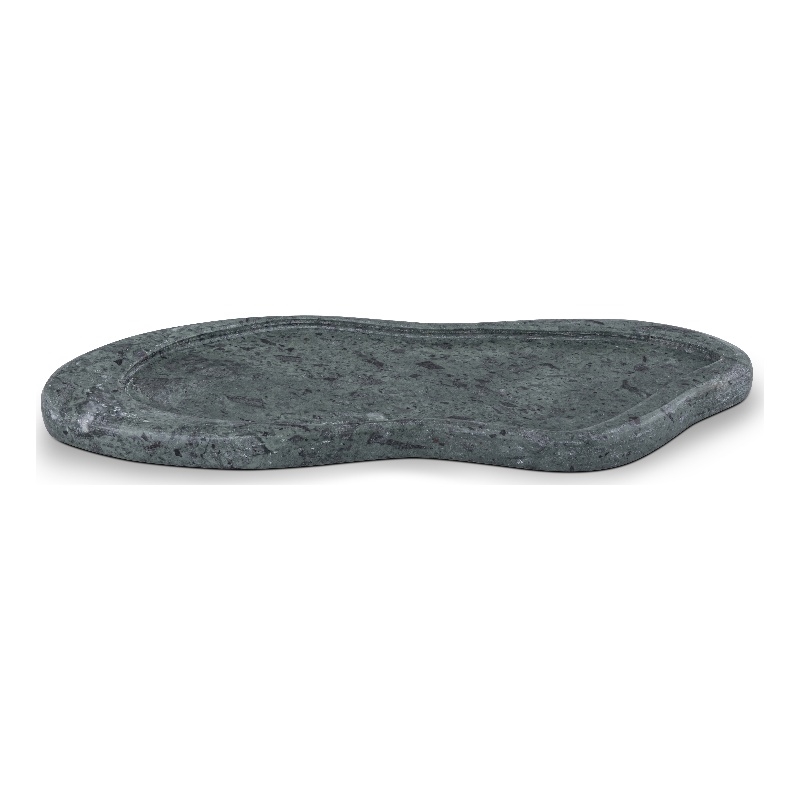 Meridian Furniture Arezzo Green Marble Tray