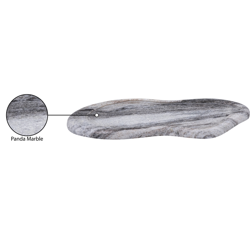 Meridian Furniture Arezzo Panda Marble Tray
