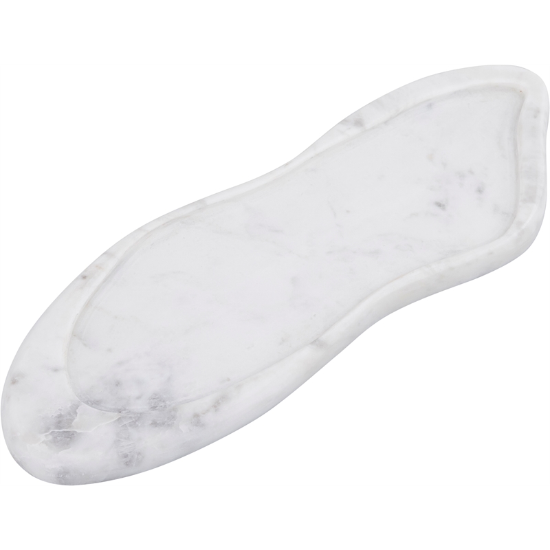 Meridian Furniture Arezzo White Marble Tray