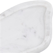 Meridian Furniture Arezzo White Marble Tray