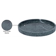Meridian Furniture Barletta Green Round Marble Tray