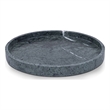 Meridian Furniture Barletta Green Round Marble Tray