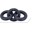 Meridian Furniture Rings Black Marble Decorative Chain Links