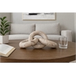 Meridian Furniture Rings Brown Marble Decorative Chain Links