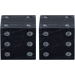 Meridian Furniture Dice Black Marble Decorative Dice