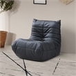 Meridian Furniture Relax Black Vegan Leather Upholstered Chair
