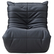 Meridian Furniture Relax Black Vegan Leather Upholstered Chair