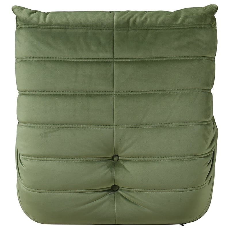 Meridian Furniture Relax Green Velvet Upholstered Chair