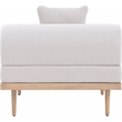 Meridian Furniture Beige Laguna Olefin Patio Armless Modular Chair