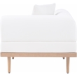 Meridian Furniture Cream Laguna Olefin Patio Corner Modular Chair