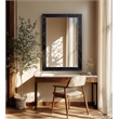 Meridian Furniture Pavia Black Genuine Marble Frame Mirror