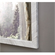 Meridian Furniture Pavia White Genuine Marble Frame Mirror