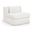 Meridian Furniture Stellar Cream Chenille Fabric Modular Chair