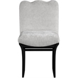 Meridian Furniture Shaw Grey Chenille Fabric Upholstered Dining Chair