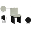 Meridian Furniture Shaw Mint Chenille Fabric Upholstered Dining Chair
