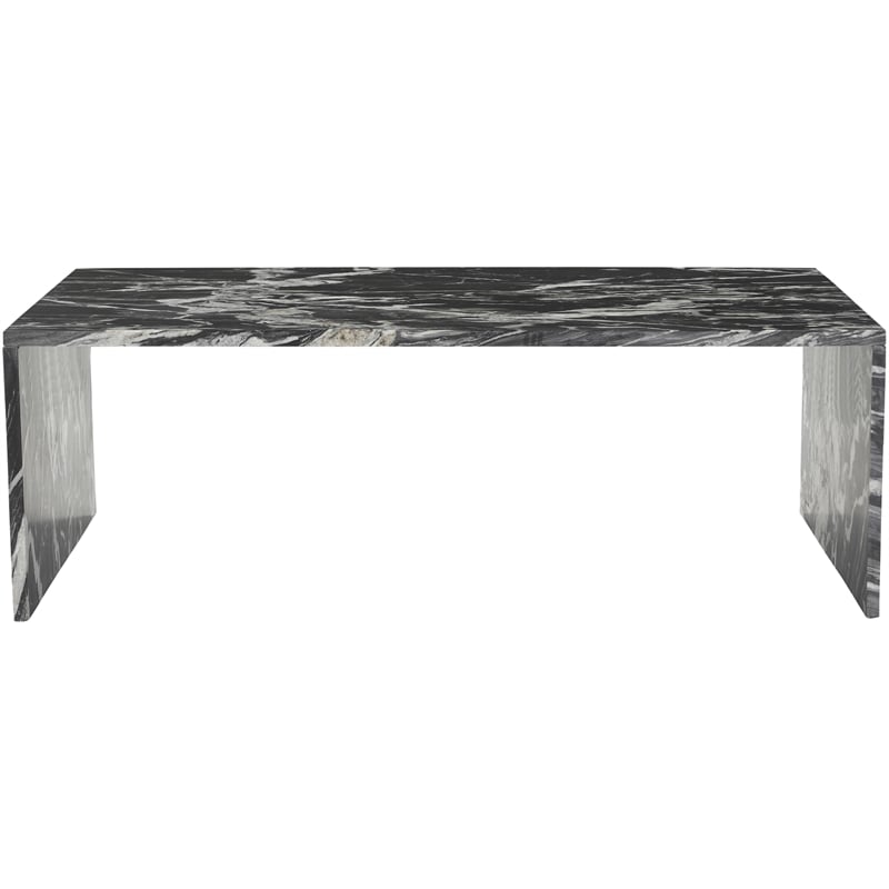 Meridian Furniture Vernazza Black Marble Coffee Table