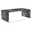 Meridian Furniture Vernazza Black Marble Coffee Table