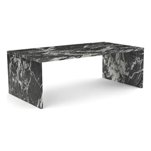 Meridian Furniture Vernazza Black Marble Coffee Table