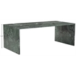 Meridian Furniture Vernazza Green Marble Coffee Table