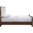 Meridian Furniture Arvada Beige Linen Textured Fabric Upholstered Full Bed
