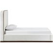 Meridian Furniture Rava Cream Velvet Upholstered Twin Bed