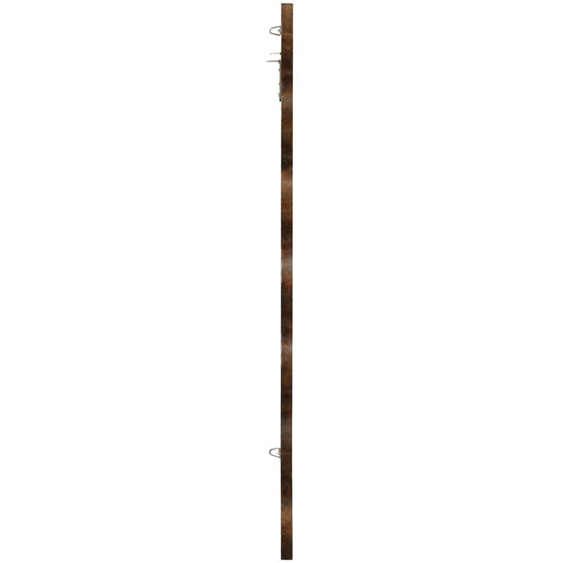 Meridian Furniture Vassa Brown Burl Veneer Mirror