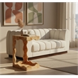 Meridian Furniture Vassa Natural Burl Veneer End Table