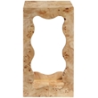 Meridian Furniture Vassa Natural Burl Veneer End Table