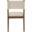 Meridian Furniture Avon Beige Vegan Leather Dining Side Chair (Set of 2)