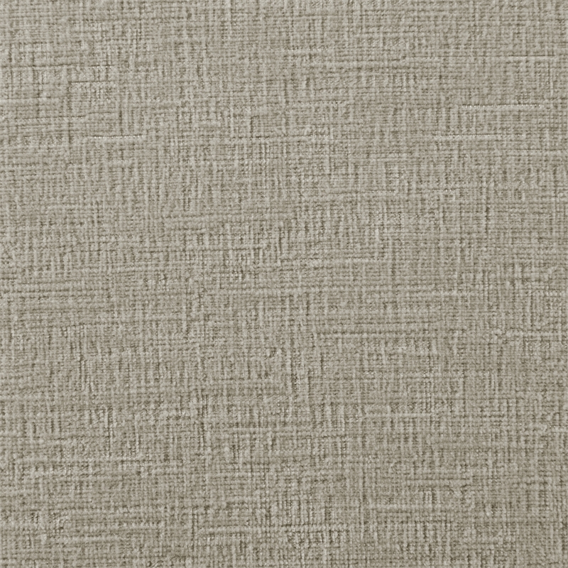 Meridian Furniture Andaz Beige Chenille Fabric Upholstered Twin Bed