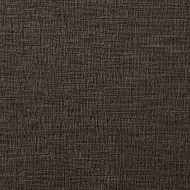 Meridian Furniture Andaz Brown Chenille Fabric Upholstered Twin Trundle Bed