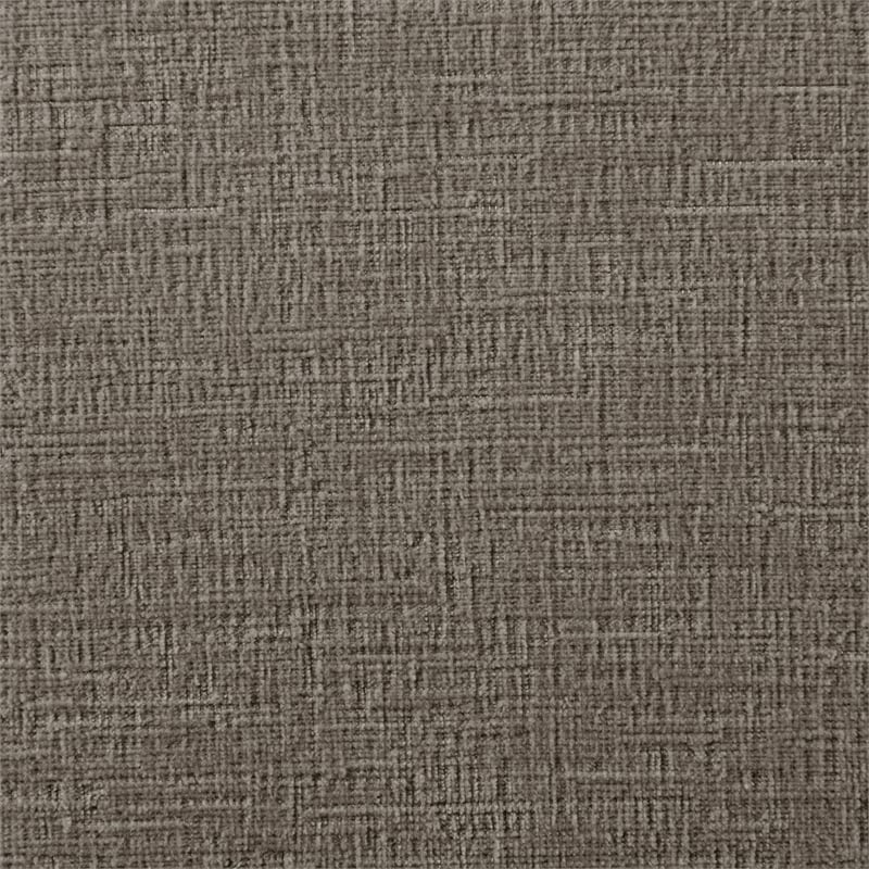 Meridian Furniture Andaz Taupe Chenille Fabric Upholstered Twin Trundle Bed