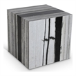 Meridian Furniture Bolzano Black Marble End Table