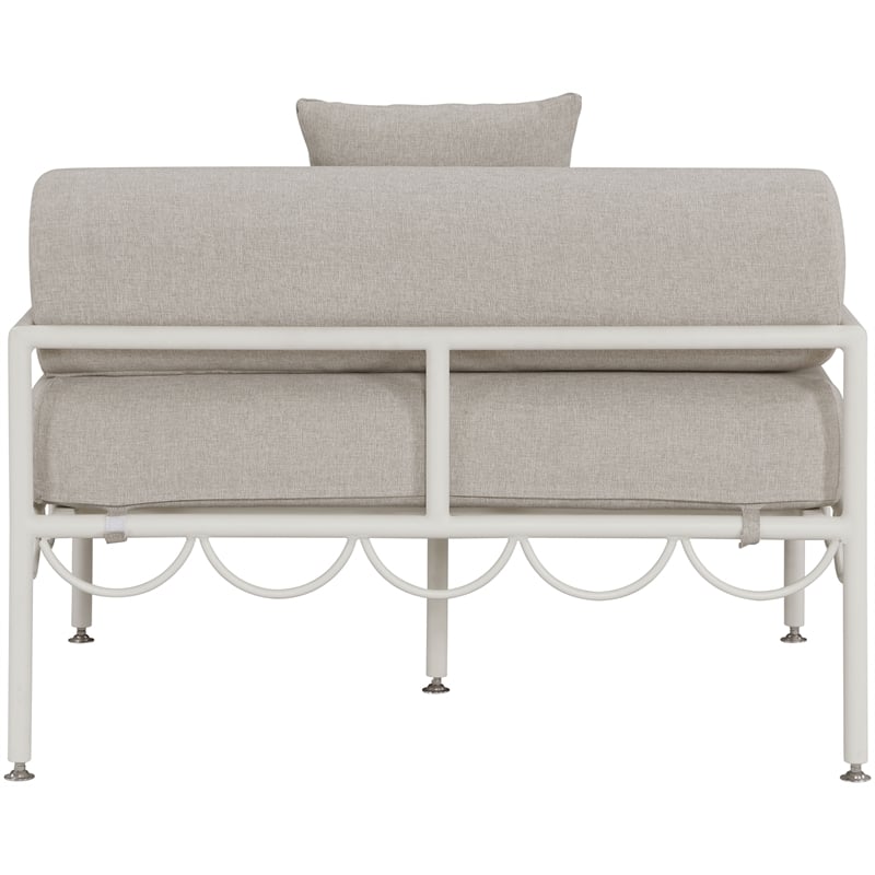 Meridian Furniture Portofino Beige Water Resisting Fabric Patio Chair
