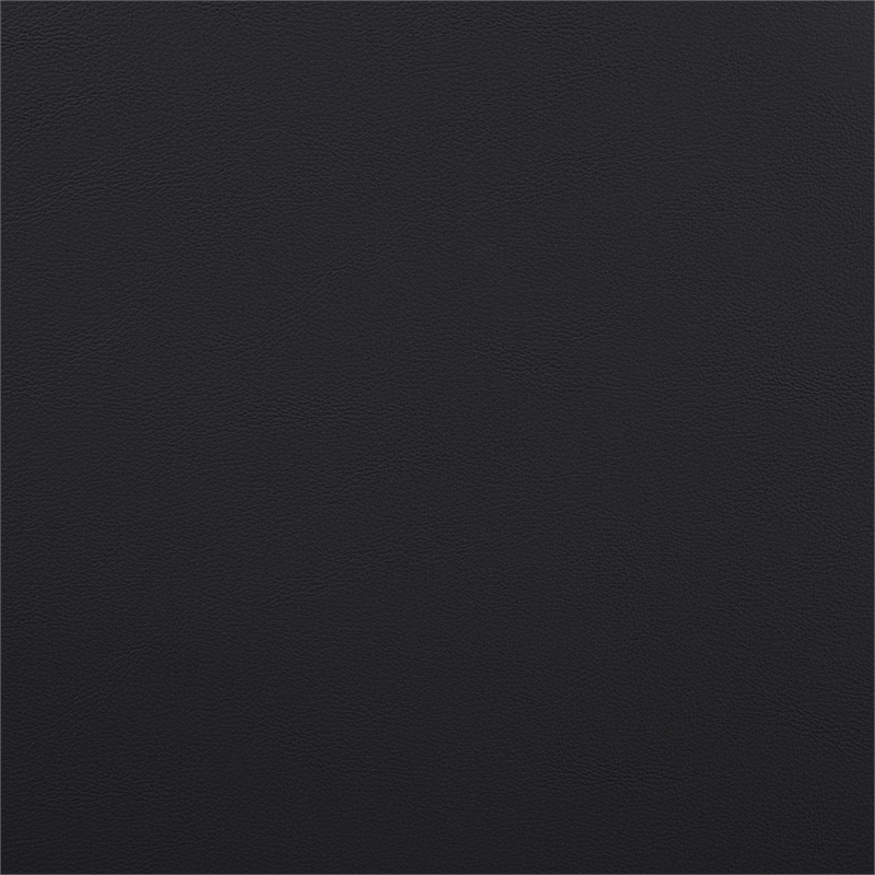 Meridian Furniture Riccio Black Vegan Leather Upholstered Stool