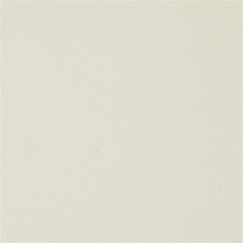 Meridian Furniture Riccio Cream Vegan Leather Upholstered Stool