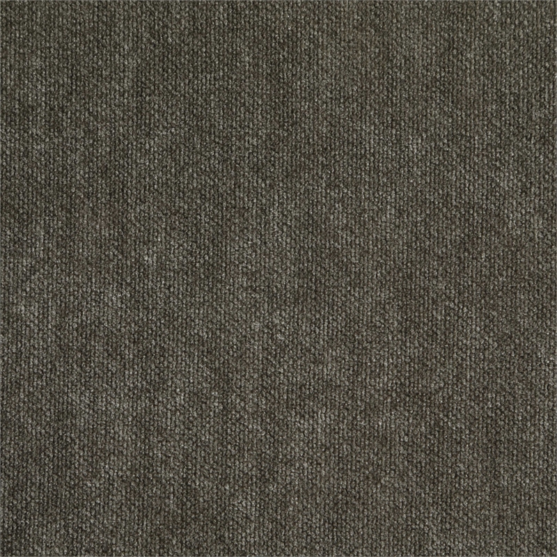 Meridian Furniture Riccio Brown Fabric Upholstered Stool