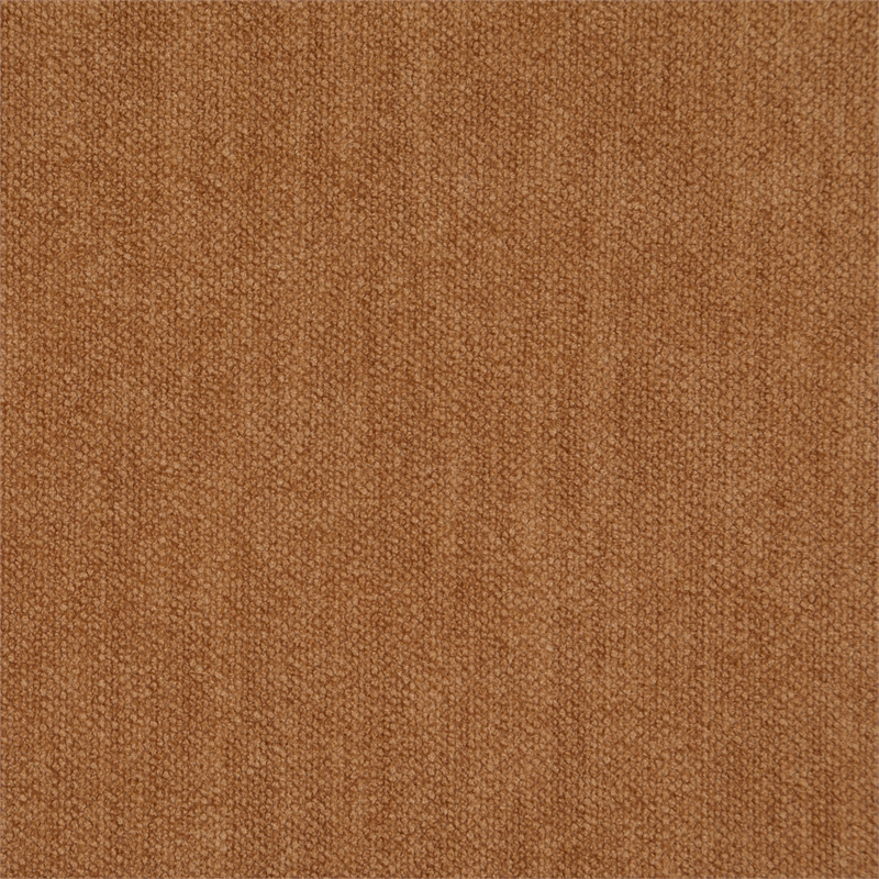 Meridian Furniture Riccio Cognac Fabric Upholstered Stool