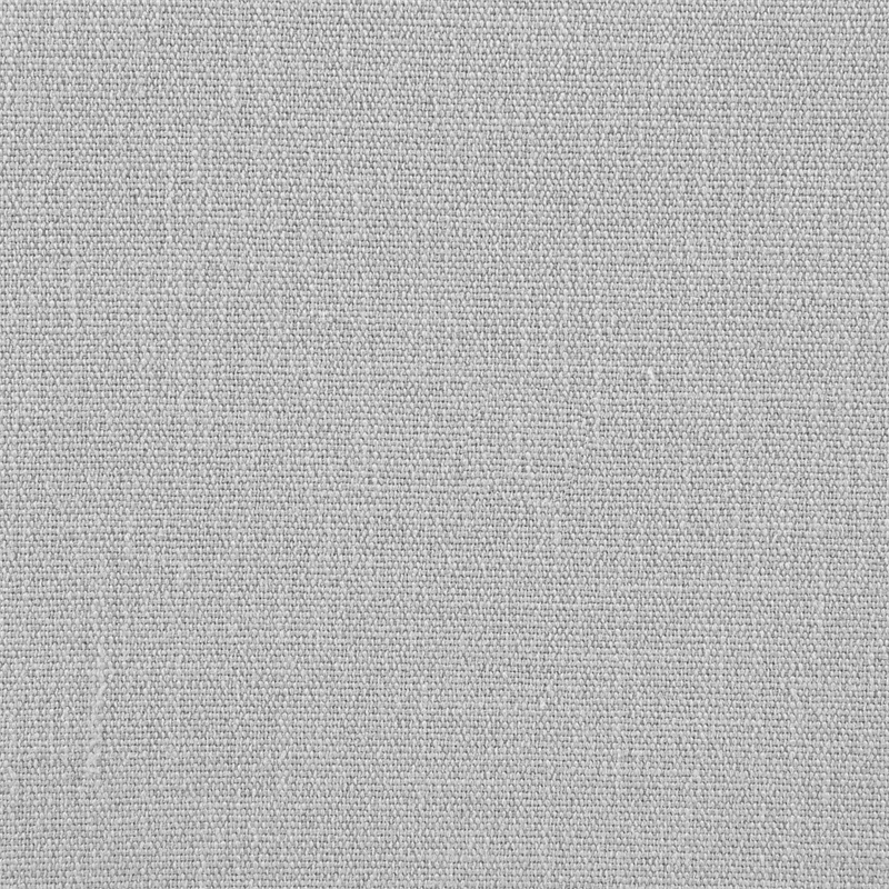 Meridian Furniture Larea Grey Linen Textured Fabric Upholstered Ottoman
