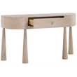 Meridian Furniture Oasis Natural Acacia Veneer And Solid Wood Console Table