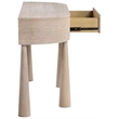 Meridian Furniture Oasis Natural Acacia Veneer And Solid Wood Console Table