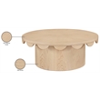 Meridian Furniture Dahlia Natural Oak Veneer Coffee Table
