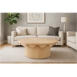 Meridian Furniture Dahlia Natural Oak Veneer Coffee Table