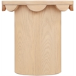Meridian Furniture Dahlia Natural Oak Veneer End Table